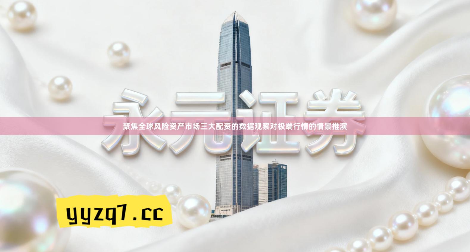 聚焦全球风险资产市场三大配资的数据观察对极端行情的情景推演